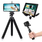 2-Pack Flexible Mini Tripod Phone Stand Octopus Mount for iPhone Samsung GoPro