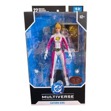 McFarlane DC Multiverse Saturn Girl Action Figure Platinum Edition New In Hand