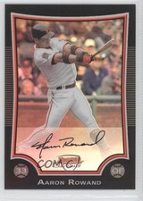 2009 Bowman Chrome Refractor Aaron Rowand #114 2a8