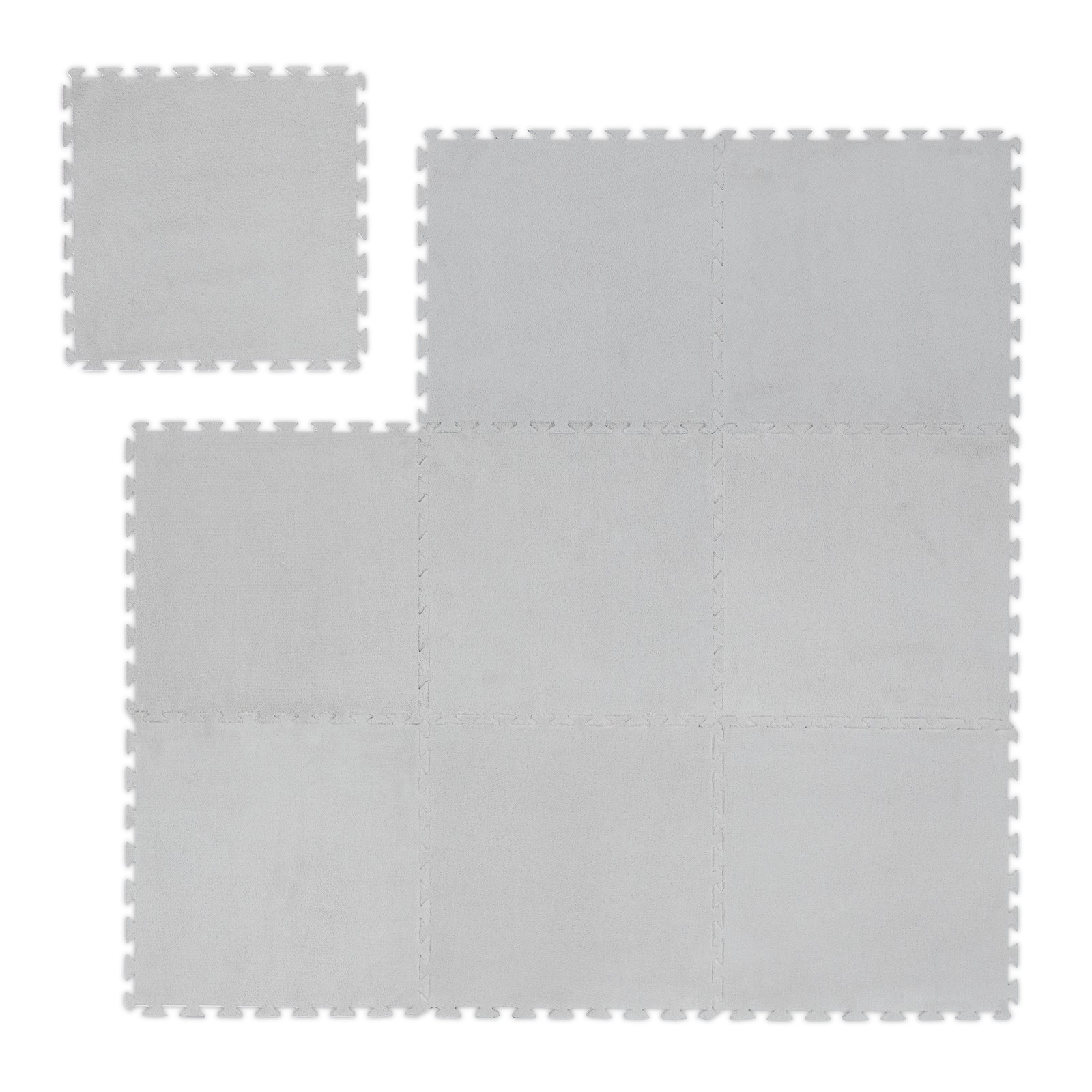 Suelo de goma mullido alfombra puzzle colchoneta infantil 9 piezas esterilla EVA