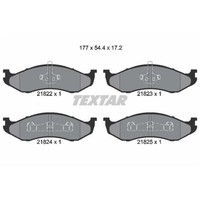 Textar BremsbeläGe Vorne FüR Jeep Wrangler II Grand Cherokee I KIA Carnival
