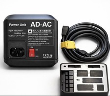 AD-AC Power Adapter Compatible W/ Godox AD600/BM And Flashpoint XPLOR 600