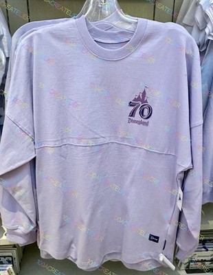 Disneyland 70th Anniversary Finale Marquee Lilac Spirit Jersey New