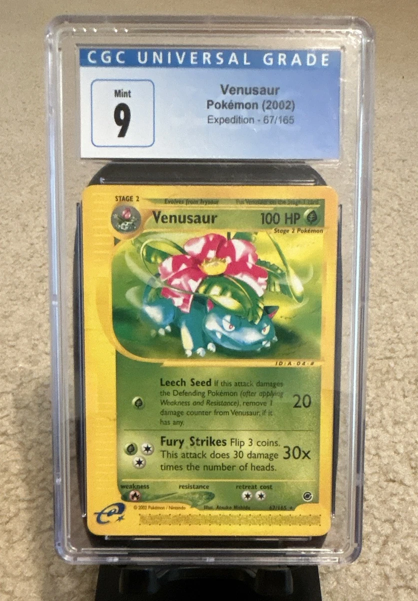 25+ Venusaur Pokémon TCG Rare Expedition Base Set Individual