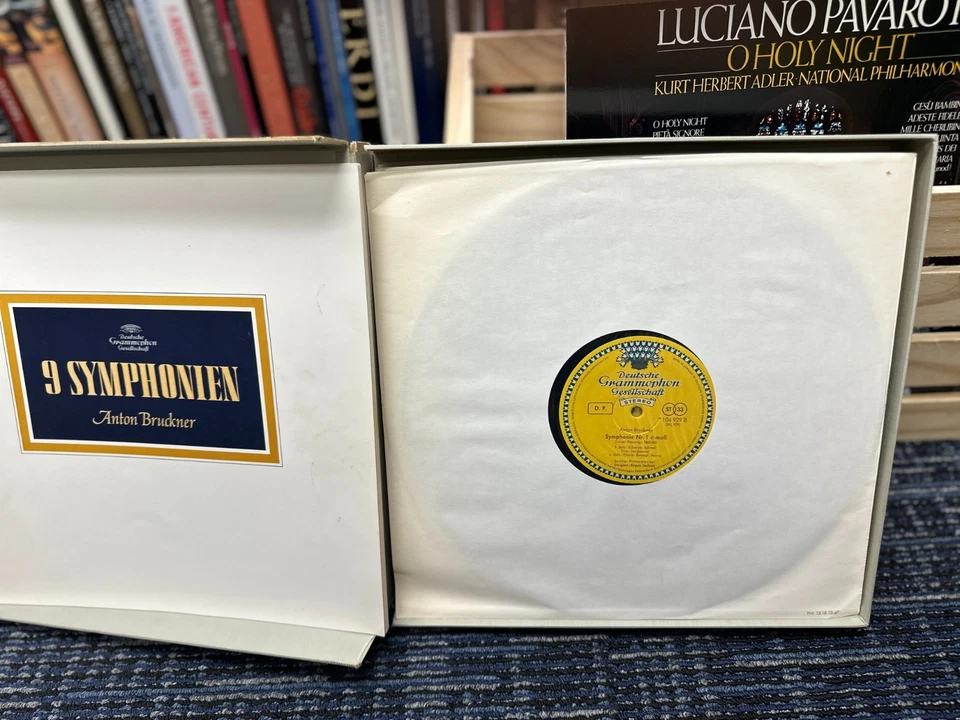 BRUCKNER 9 Symphonies EUGEN JOCHUM 1967 DGG STEREO ED1 TULIP 11LP Box  - Image 3 of 4
