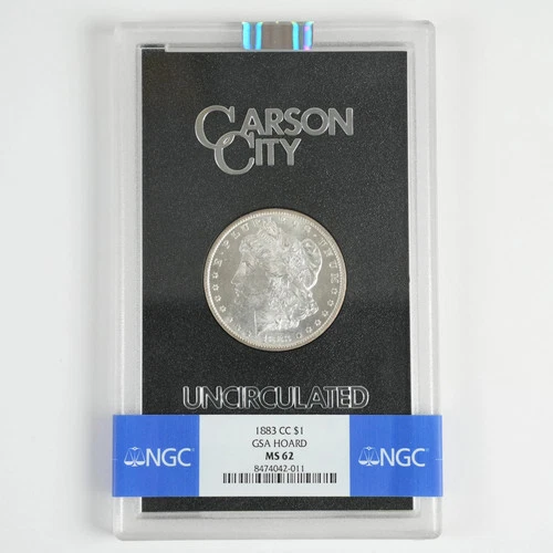 1883-CC GSA Morgan Dollar $1 MS63 NGC Lens Only 31680