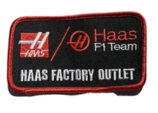 Haas Factory Outlet Patch Truck Driver Uniform Embroidered Logo Authentic 