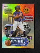 Francisco Lindor 2023 Topps Home Field Advantage Case Hit SP Mets