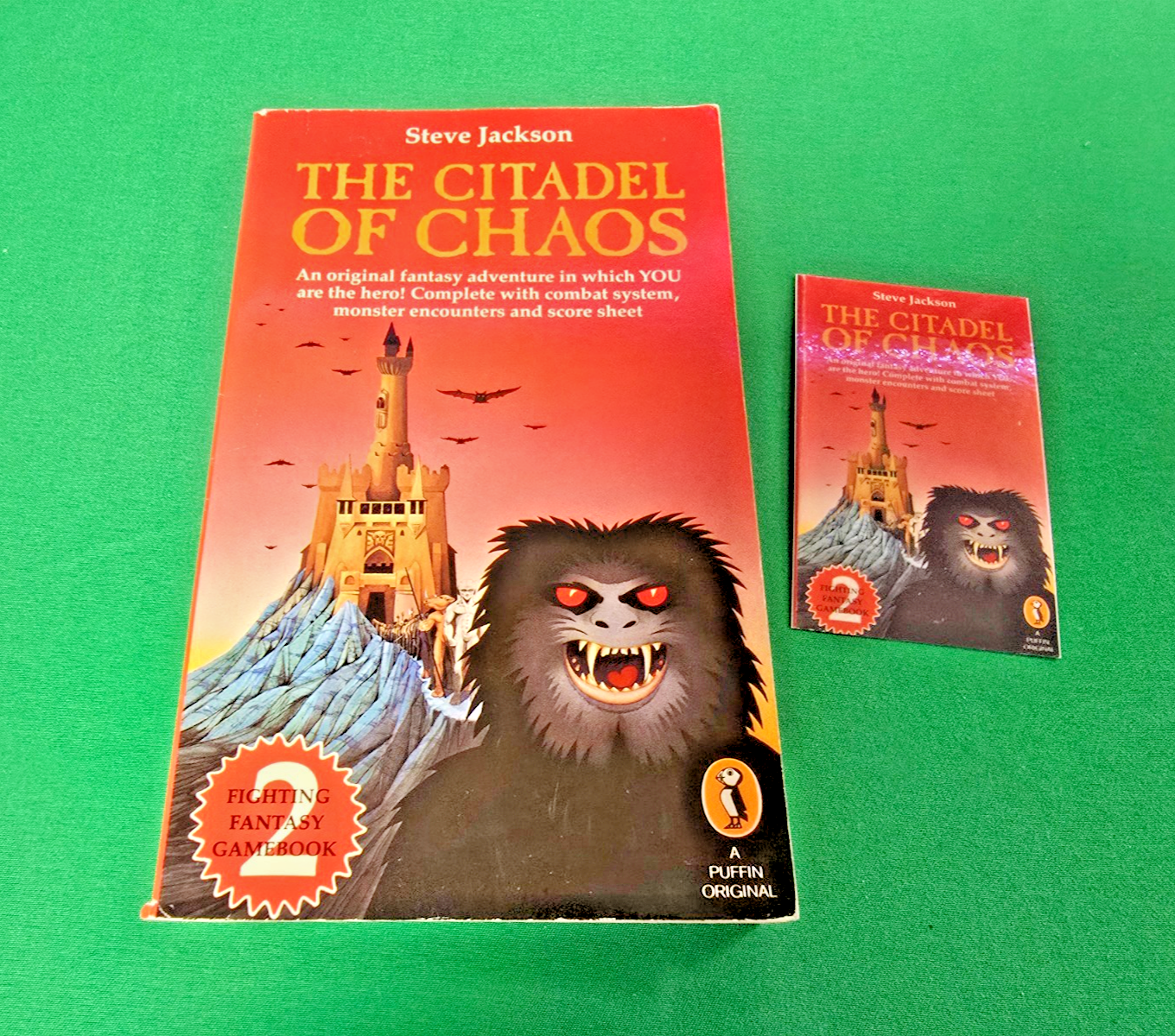 The Citadel of Chaos ***VGC 1st/6th EDITION!!*** Fighting Fantasy Puffin #10