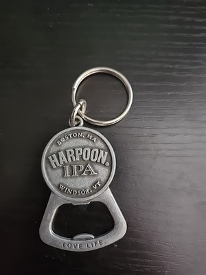 Harpoon beer brewery Metal Key Chain Bottle Opener IPA