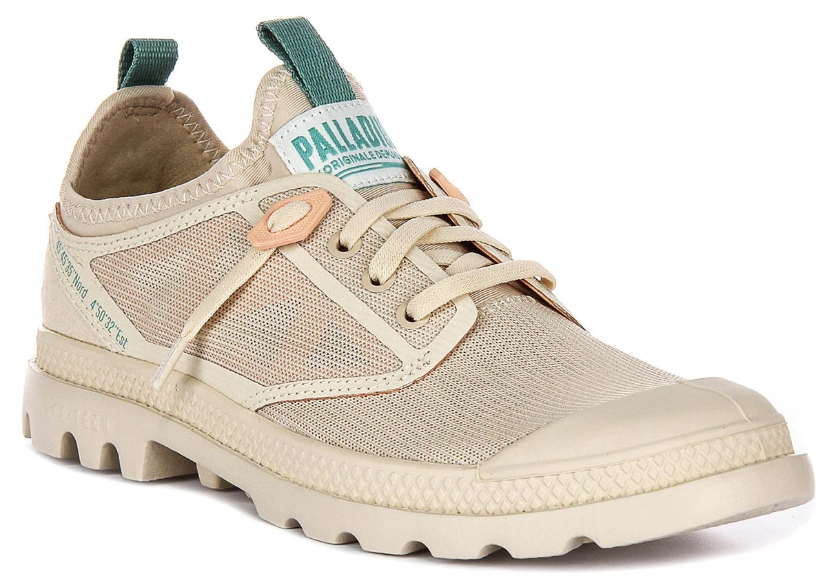 ? Palladium Cream and Tan Athletic Shoes NWT   Size 10.5 Palladium OFFRUNNER OUTCITY - Trainers - whitecap gray warm  main image 2