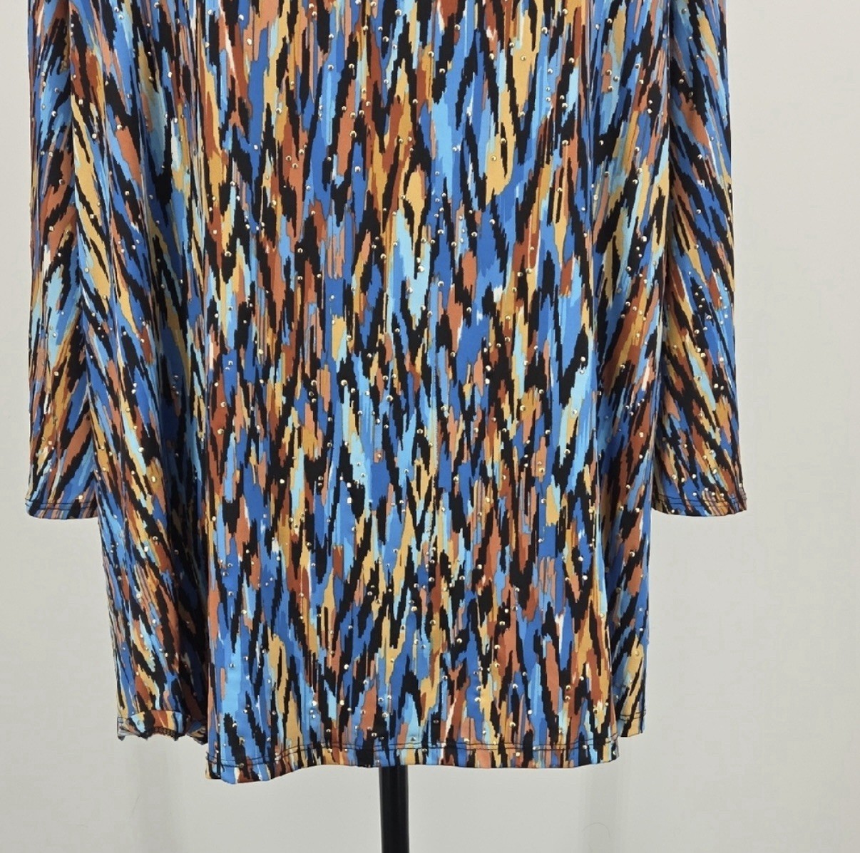 Ruby Road Women's Asymmetrical Abstract Print Top… - image 12