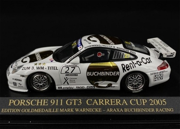 Porsche 911 996 GT3 Carrera Cup #27 Win 2005 Warnecke Minichamps 1:43 403056227-image