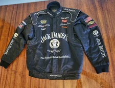 Vintage Jack Daniel's Chase Authentics Clint Bowyer Nascar Jacket Size L