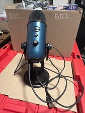 Blue Microphones Yeti USB Condenser Mic Cardioid Mute/Headphone Jack Blue