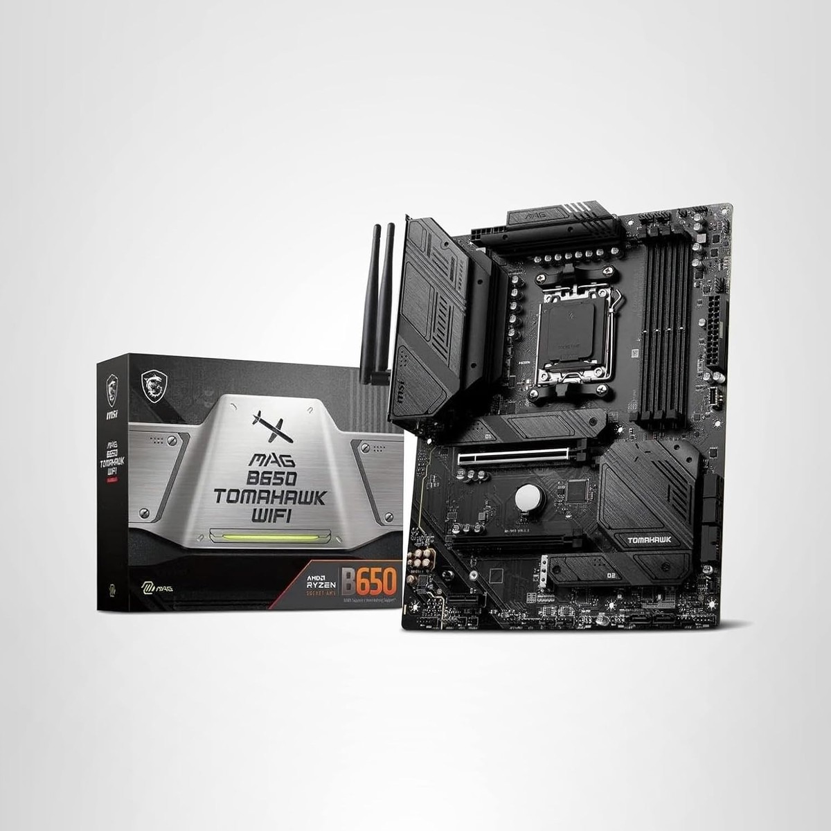 新品未使用品　MAG B650 TOMAHAWK WIFI MSI MAG B650 TOMAHAWK WiFi AM5 ATX AMD Motherboard for sale online
