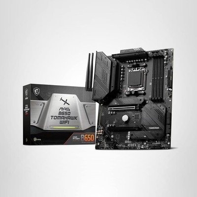 MSI MAG B650 TOMAHAWK WIFI GAMING MOTHERBOARD AM5 DDR5 PCIE 4.0 M.2-SATA 6GB