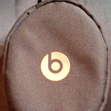 Beats Black Headphone Carrying Case Zippered Pouch for Beats Headphones