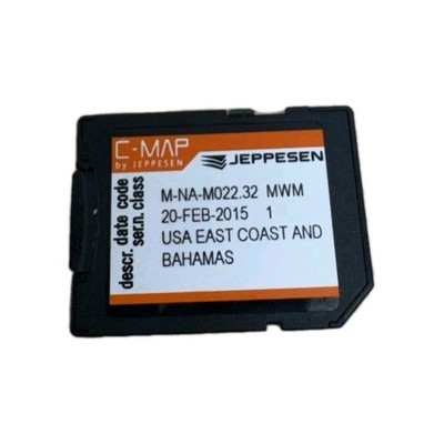 C-MAP Jeppesen SD Card M-NA-M022.32 USA East Coast and the Bahamas 20-FEB-2015