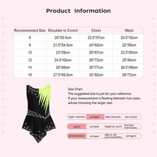 Kids Girls Dancewear Skating Leotard Ballerina Bodysuit Gymnastics Costume Yoga
