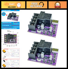 2PCS 40A Low Voltage Disconnect Charging Protection Module with LCD Display, D
