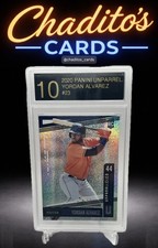 Yordan Alvarez RC 🔥 Unparalleled 2020 Panini Chronicles #23 🔥Locker Room 10