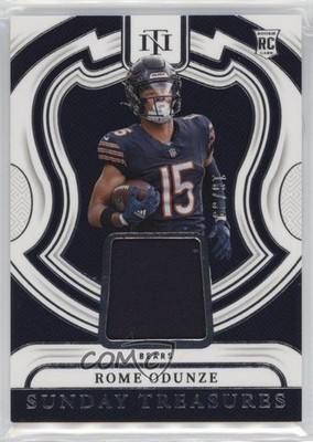 2024 Panini National Treasures Sunday /99 Rome Odunze #ST-ROE Rookie RC 1q0l