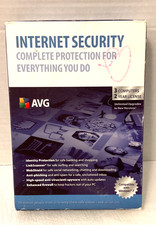 AVG Internet Security CD Windows 7 Compatible ID Protection LinkScanner - Q