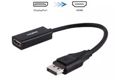 Philips Display Port to HDMI Adapter - Black