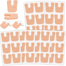 36 Pcs U-Shaped Callus Cushions, Soft Corn Pads for Foot Bottom, Felt Adhesive M