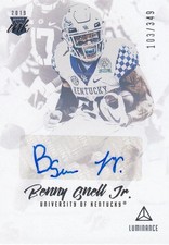 2019 Panini Luminance Benny Snell Jr. Rookie Ink Autograph /349 Steelers