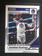 2024-25 Panini Donruss Jonathan Kuminga Blue Winter /75 GSW Warriors #151