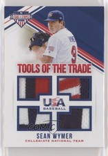 2018 USA Baseball Stars & Stripes Tools of the Trade Prime 24/25 Sean Wymer dd2