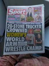 Sunday Sport Newspaper 