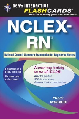 NCLEX-RN INTERACTIVE FLASHCARD BOOK (FLASH CARD BOOKS) By Brandis Marion Rn VG