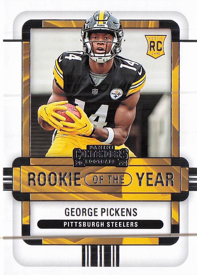 2022 Panini Contenders #ROY-GPI George Pickens Rookie of the Year Contenders
