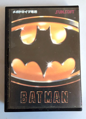 MD Mega Drive Spiel : BATMAN / Japanische Version / Sunsoft 1990 / in OVP