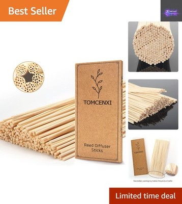 Schimmelresistente 120 Stück Rattan Diffusor Stäbe - 19 cm Aromatherapie Nachfüllpackungen