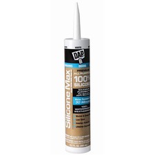Dap 268049 10.1 oz Premium All-Purpose Silicone Rubber Sealant Clear