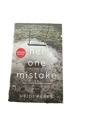 Her One Mistake by Heidi Perks (2019, Trade Paperback)