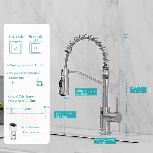 Smart Touchless Kitchen Faucet: Hands-Free - Picture 6 of 7