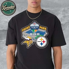 Nfl Pittsburgh Steeler Vs Minn*esota Viking In Ireland September 28Th 2025 Shirt