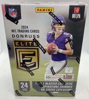2024 Donruss ELITE NFL Football Blaster Box NEW, Exclusive Parallels