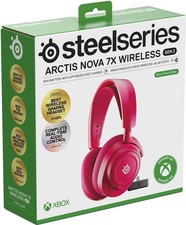 Steelseries Arctis Nova 7X Wireless Gen2 Gaming Headset for XBOX PS5 PC Magenta