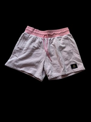 Nike Air Jordan Flight Fleece drawstring Shorts orange  XXL womens DA1530-212