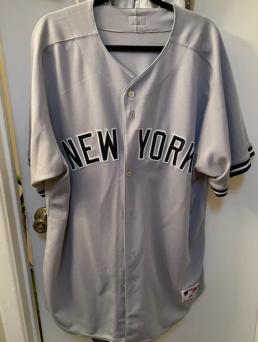 Authentic New York Yankees Alex Rodriguez Away Jersey Size 52 XXL