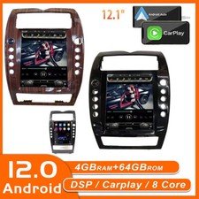 Receptor estéreo 2Din pantalla radio coche Tesla para Maserati Quattroporte 2004-2012