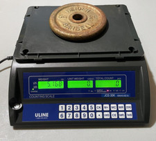 ULINE JCE-30K 60lbx.002lb Digital Counting Scale Tested With Power Cable Works