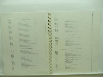 COPY 1957 Supplementary List Of Spare Parts For Ariel Model 4G