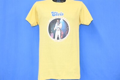 vintage 70s ELVIS PRESLEY KING OF ROCK & ROLL 1935-1977 IRON ON t 